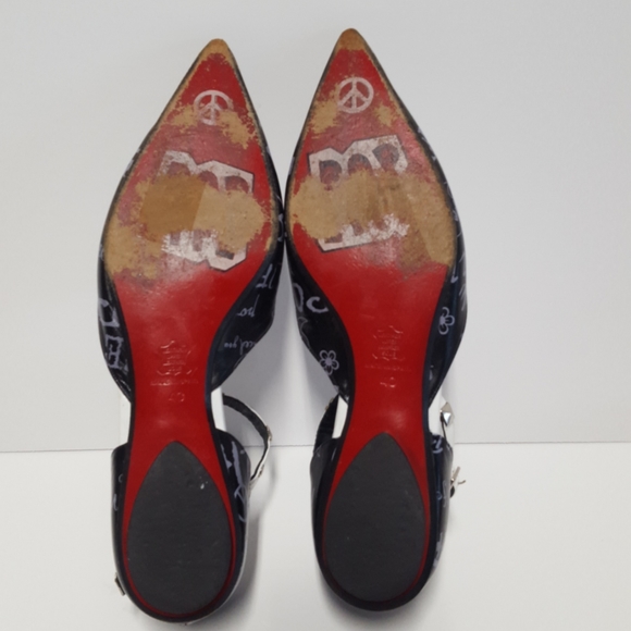 Jeffrey Campbell Leather Pointed Flats Sz.40/US 10 - Picture 6 of 16